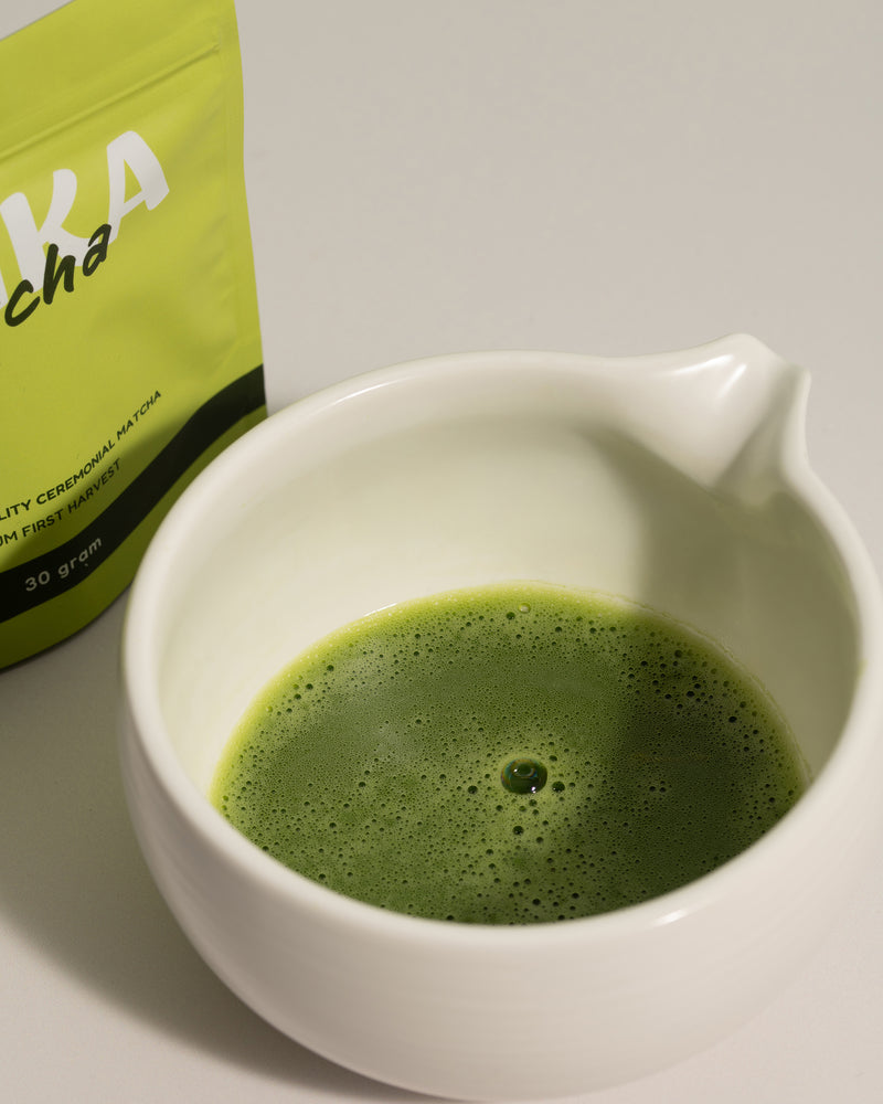 Voeg water toe en klop